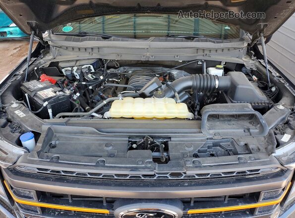 1FTFW1E51PFA28609 2023 FORD F150 Black Rear interior view