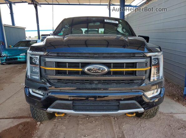 1FTFW1E51PFA28609 2023 FORD F150 Black Front view