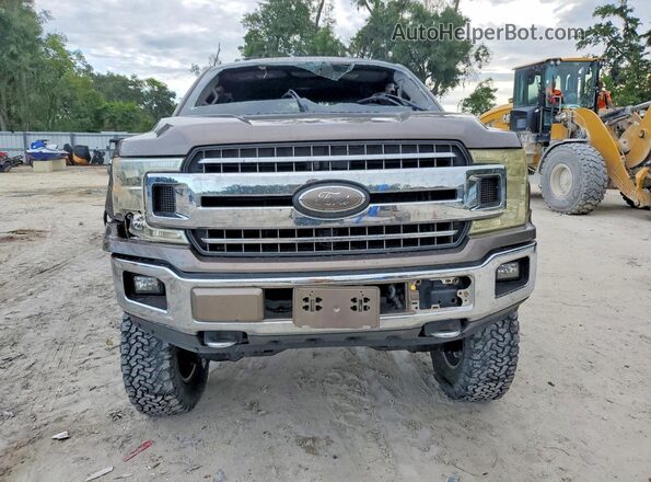 1FTFW1E52JFC19091 2018 FORD F150 Gray Vista frontal