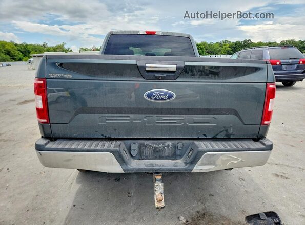 1FTFW1E52JKC98446 2018 FORD F150 Gray Widok z tyłu