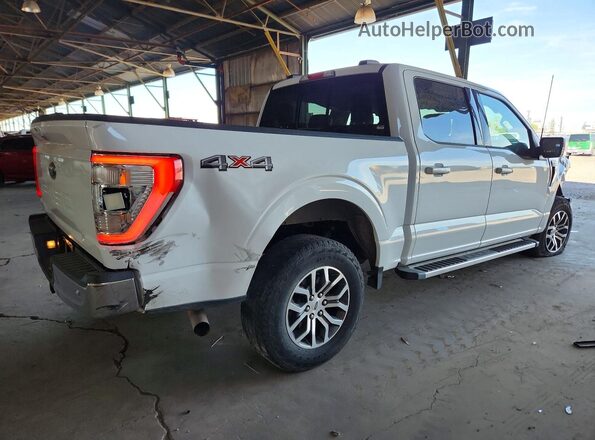 1FTFW1E52NFB50697 2022 FORD F150 White Հետևի տեսք