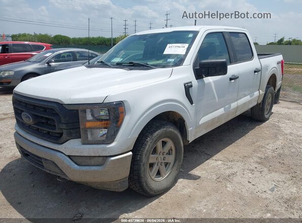 1FTFW1E52PFB24393 2023 FORD F150 Белый Передняя левая четверть