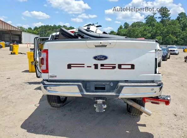 1FTFW1E52PFC42864 2023 FORD F150 White Вид ззаду