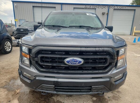 1FTFW1E52PKF99887 2023 FORD F150 Gray Панорамний вид салону 360°