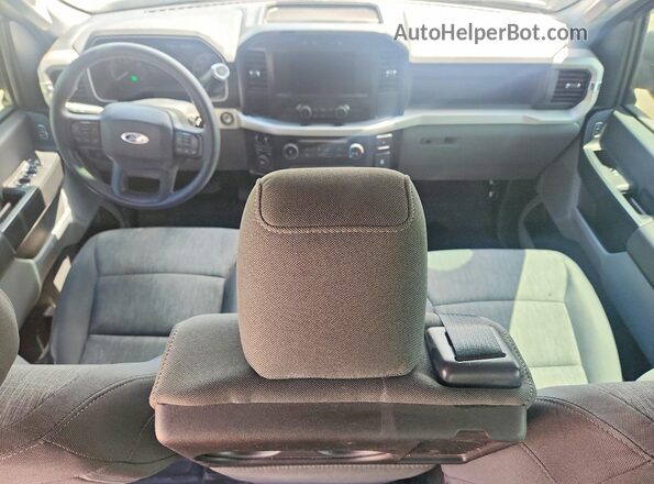 1FTFW1E52PKF99887 2023 FORD F150 Gray Вид щитка приладів