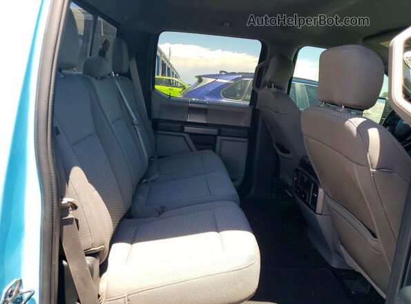 1FTFW1E53LFA09814 2020 FORD F150 Синий Вид задних сидений
