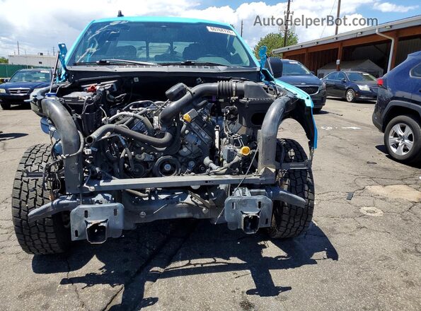 1FTFW1E53LFA09814 2020 FORD F150 Синий Вид спереди