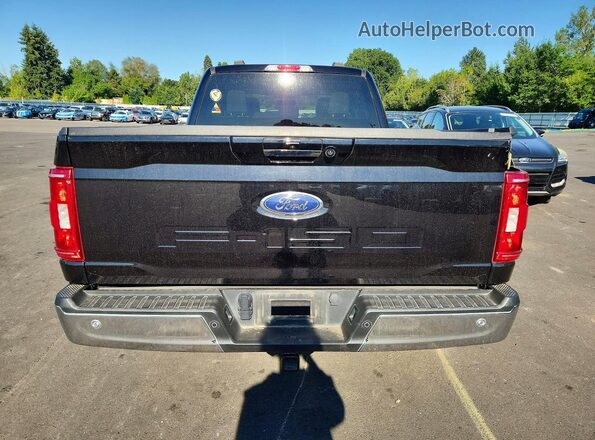 1FTFW1E53PKD09124 2023 FORD F150 Black უკანა ხედი