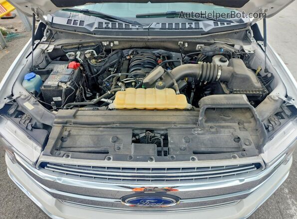 1FTFW1E54LFB35129 2020 FORD F150 White Vista interior trasera