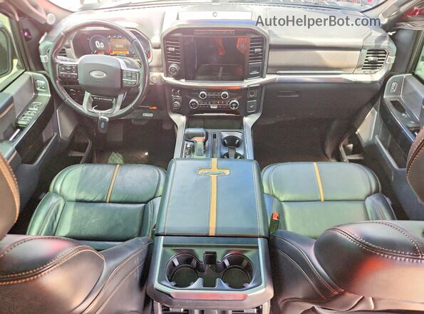 1FTFW1E54MFC45762 2021 FORD F150 Red Առջևի վահանակի տեսք
