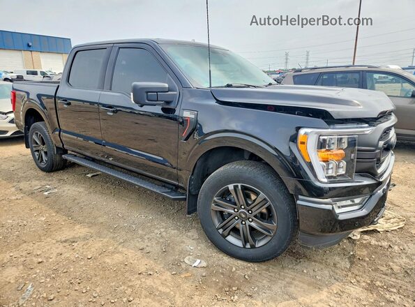 1FTFW1E54MFC61511 2021 FORD F150 Black Przód prawy