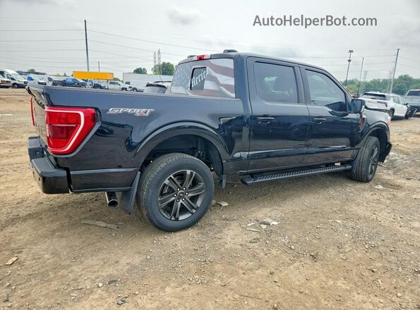 1FTFW1E54MFC61511 2021 FORD F150 Black Tył prawy