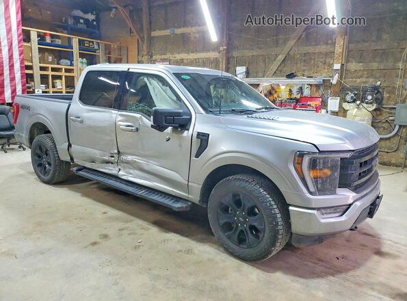 1FTFW1E54PFD11778 2023 FORD F150 Silver Przód prawy