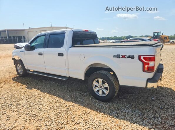 1FTFW1E55JFC81889 2018 FORD F150 White უკანა მარცხენა