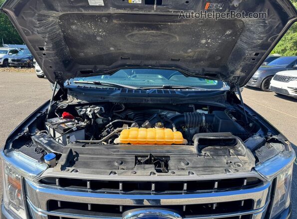1FTFW1E55MFB35805 2021 FORD F150LARIAT Серый Вид панели приборов