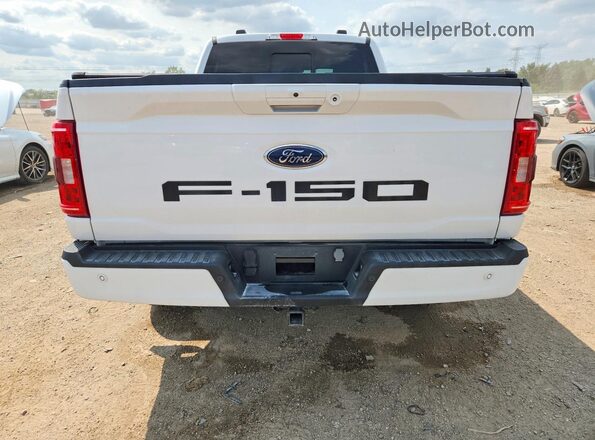 1FTFW1E55PKD54792 2023 FORD F150 White Вид ззаду