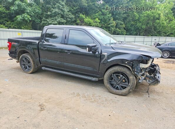 1FTFW1E55PKE73975 2023 FORD F150 Black Front right
