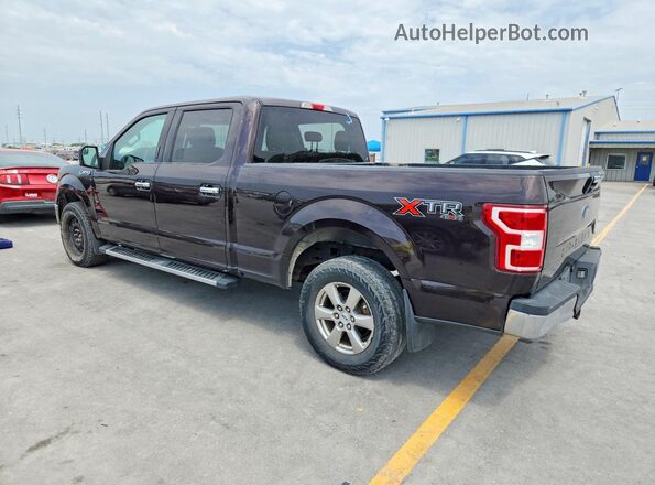 1FTFW1E56JFE28558 2018 FORD F150 Burgundy Tył prawy