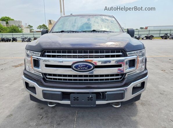 1FTFW1E56JFE28558 2018 FORD F150 Burgundy Widok z tyłu