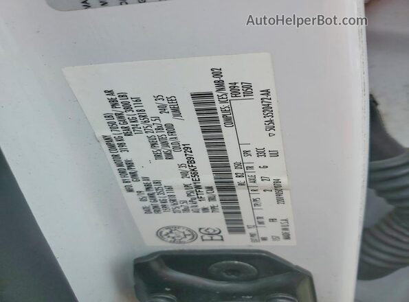 1FTFW1E56KFB97291 2019 FORD F150 White Engine compartment view