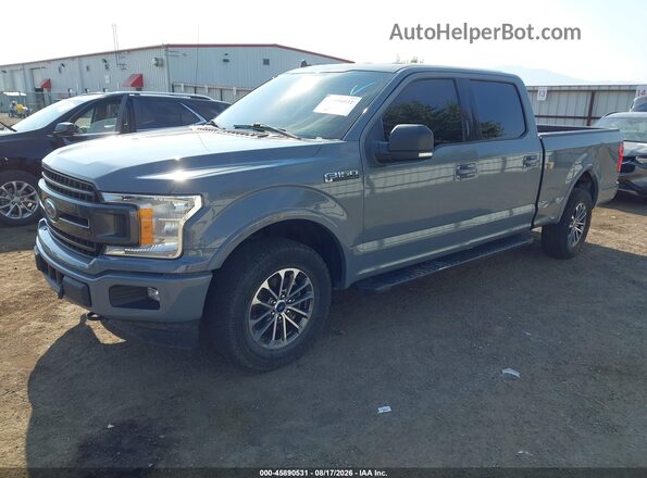 1FTFW1E56KKD41008 2019 FORD F150 Серый Передняя левая четверть