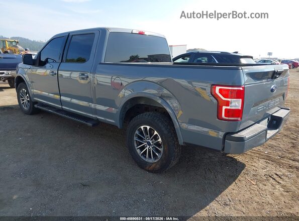 1FTFW1E56KKD41008 2019 FORD F150 Серый Задняя левая четверть