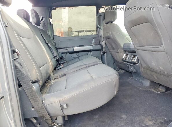 1FTFW1E56MFA41612 2021 FORD F150 Gray Vista de los asientos traseros