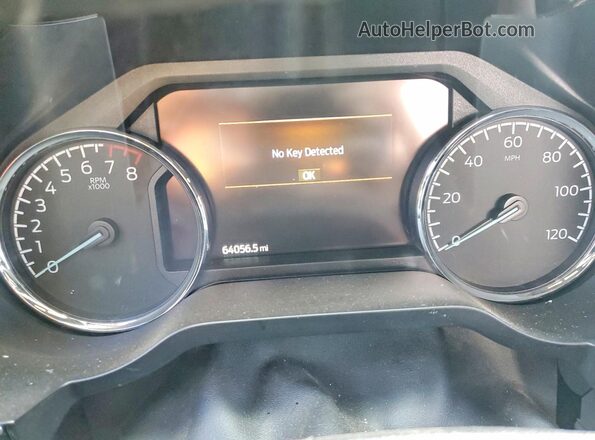 1FTFW1E56MFA41612 2021 FORD F150 Gray Vista del cuadro de instrumentos