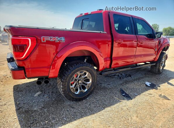 1FTFW1E56MFA61875 2021 FORD F150 Burgundy Задня права чверть