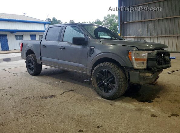 1FTFW1E56NFA61280 2022 FORD F150 Charcoal Przód prawy