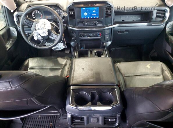 1FTFW1E56NFA61280 2022 FORD F150 Charcoal Widok deski rozdzielczej