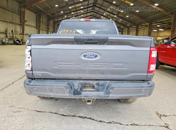 1FTFW1E56NFA61280 2022 FORD F150 Charcoal Widok z tyłu