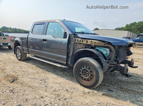 1FTFW1E57JFD25293 2018 FORD F150 Gray წინა მარჯვენა