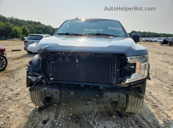 1FTFW1E57JFD25293 2018 FORD F150 Gray წინა ხედი
