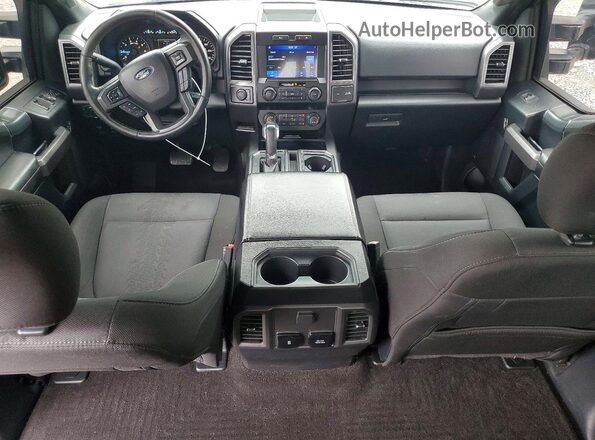 1FTFW1E57LFB06949 2020 FORD F150 Black Вид панелі приладів