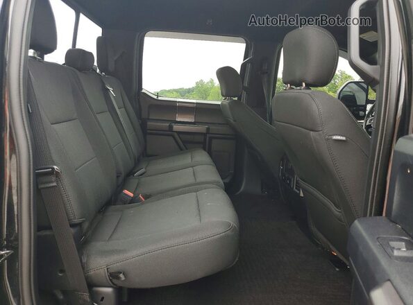 1FTFW1E57LFB06949 2020 FORD F150 Black Вид задніх сидінь