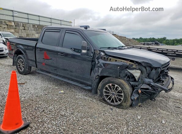 1FTFW1E57LFB06949 2020 FORD F150 Black Передня права чверть