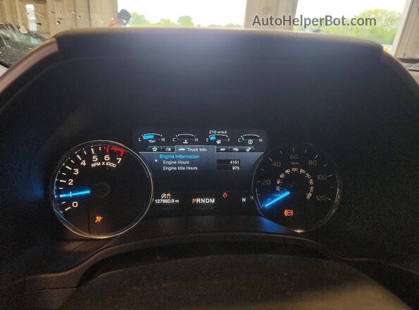 1FTFW1E58JFC17362 2018 FORD F150 Black Instrument cluster view