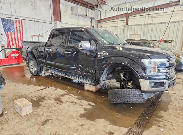 1FTFW1E58JFC17362 2018 FORD F150 Black Front right