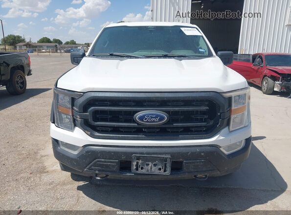 1FTFW1E58MFB03253 2021 FORD F150 White Դիմացի տեսք
