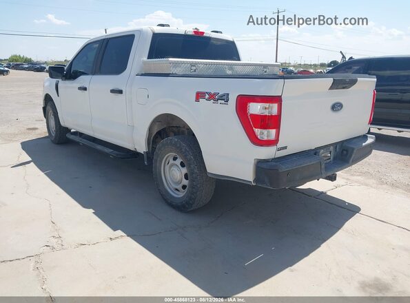 1FTFW1E58MFB03253 2021 FORD F150 White Հետևի ձախ