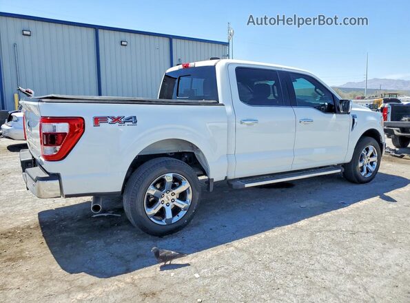 1FTFW1E58MFC34361 2021 FORD F150 White Trasero derecho