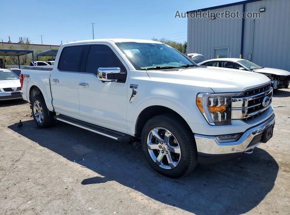 1FTFW1E58MFC34361 2021 FORD F150 White Delantero derecho