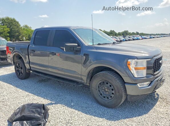 1FTFW1E58NFB88919 2022 FORD F150 Charcoal Przód prawy