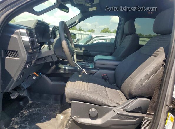 1FTFW1E58NFB88919 2022 FORD F150 Charcoal Widok wnętrza z przodu