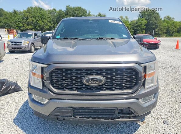 1FTFW1E58NFB88919 2022 FORD F150 Charcoal Widok z przodu
