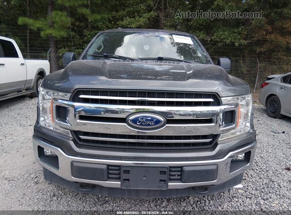 1FTFW1E59JFA98317 2018 FORD F150 Серый Вид щитка приборов