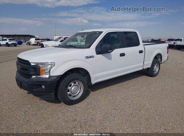 1FTFW1E59JKF63685 2018 FORD F150 White Przód lewy