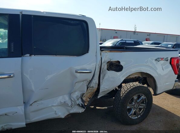 1FTFW1E59MFC05130 2021 FORD F150 White Widok z przodu