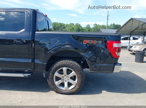 1FTFW1E59MFC84458 2021 FORD F150 Черный Вид спереди